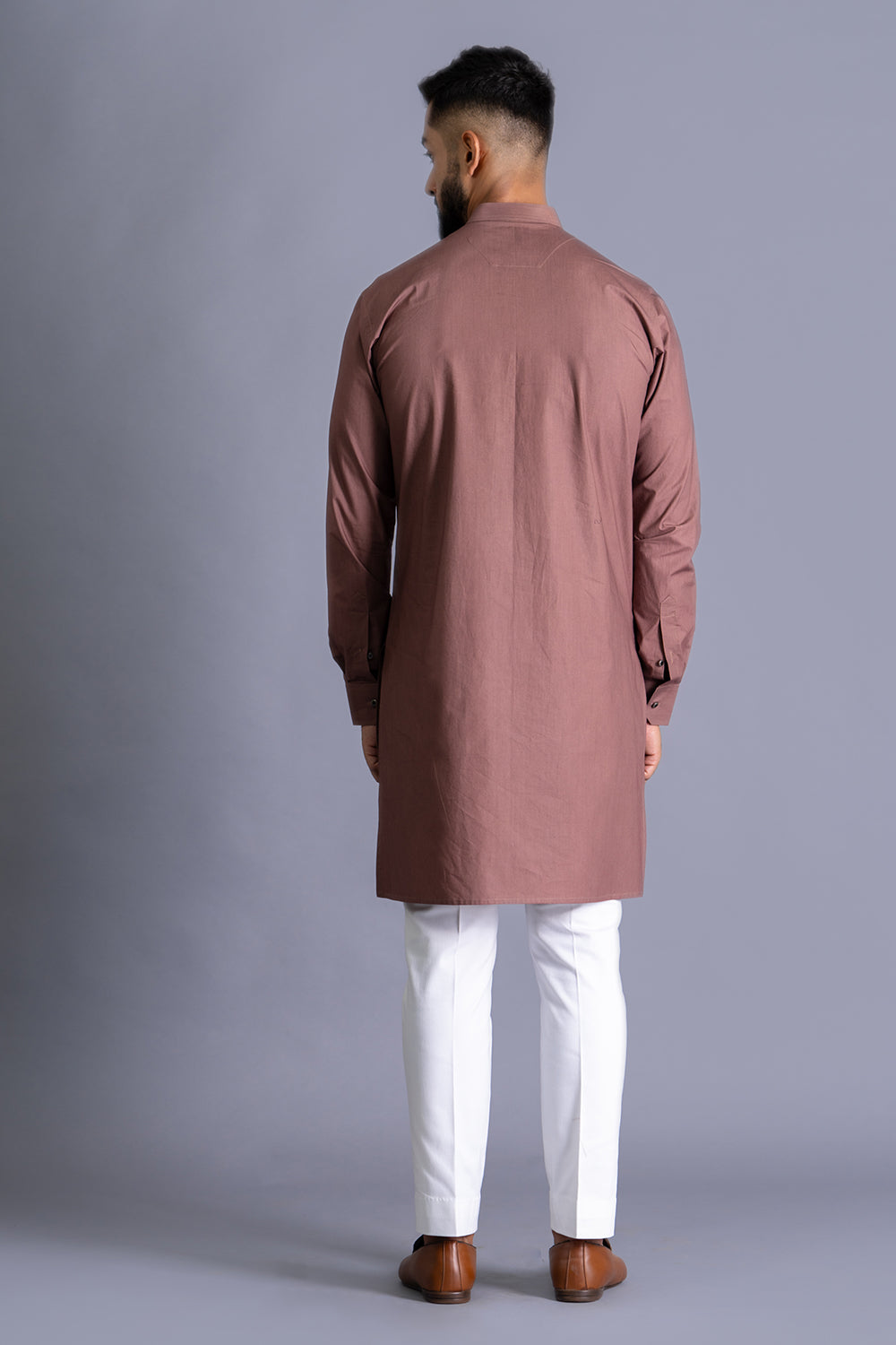 Zig-Zag Pintucks Kurta