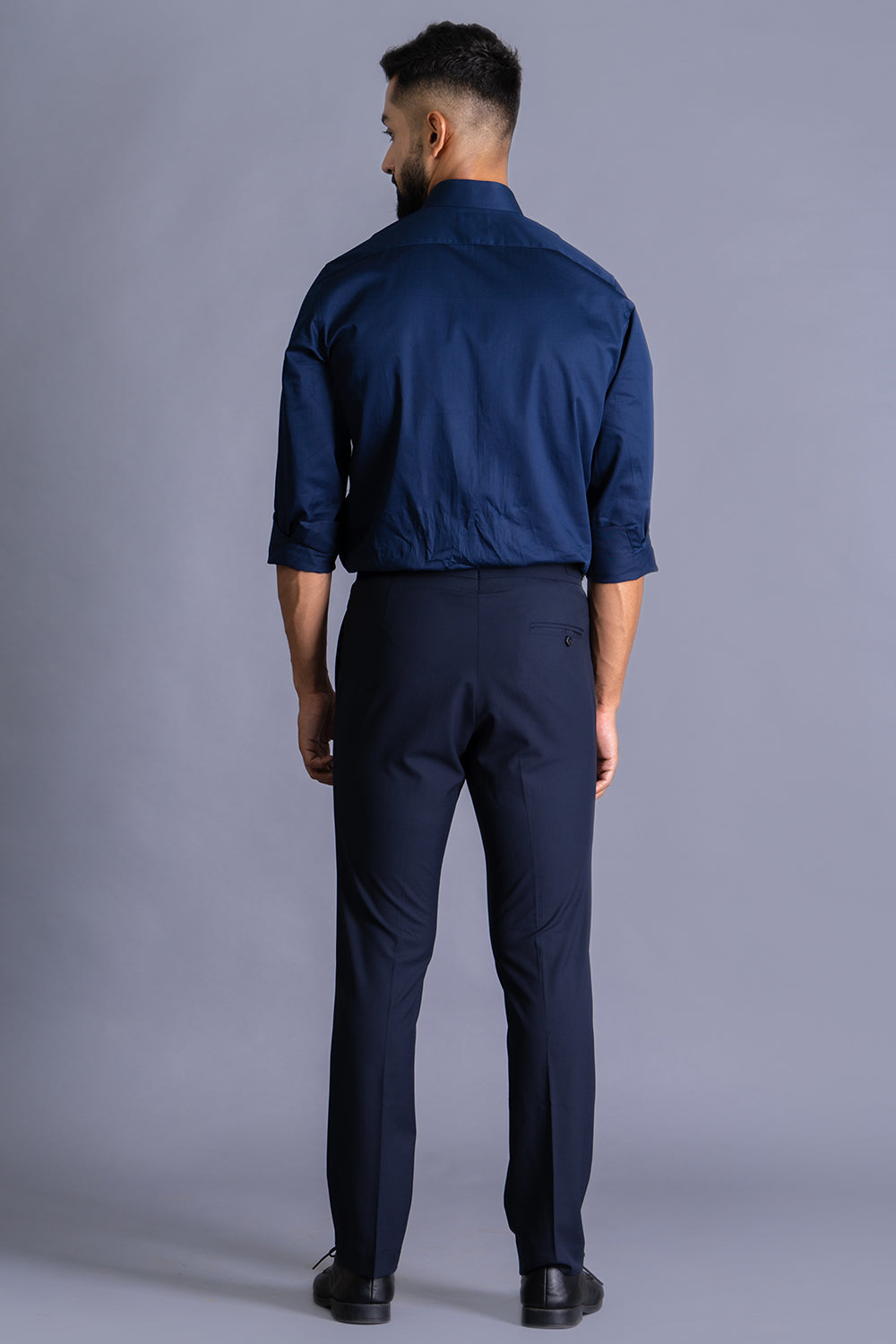 Underline Quilted Shirt With Detailing On Collar