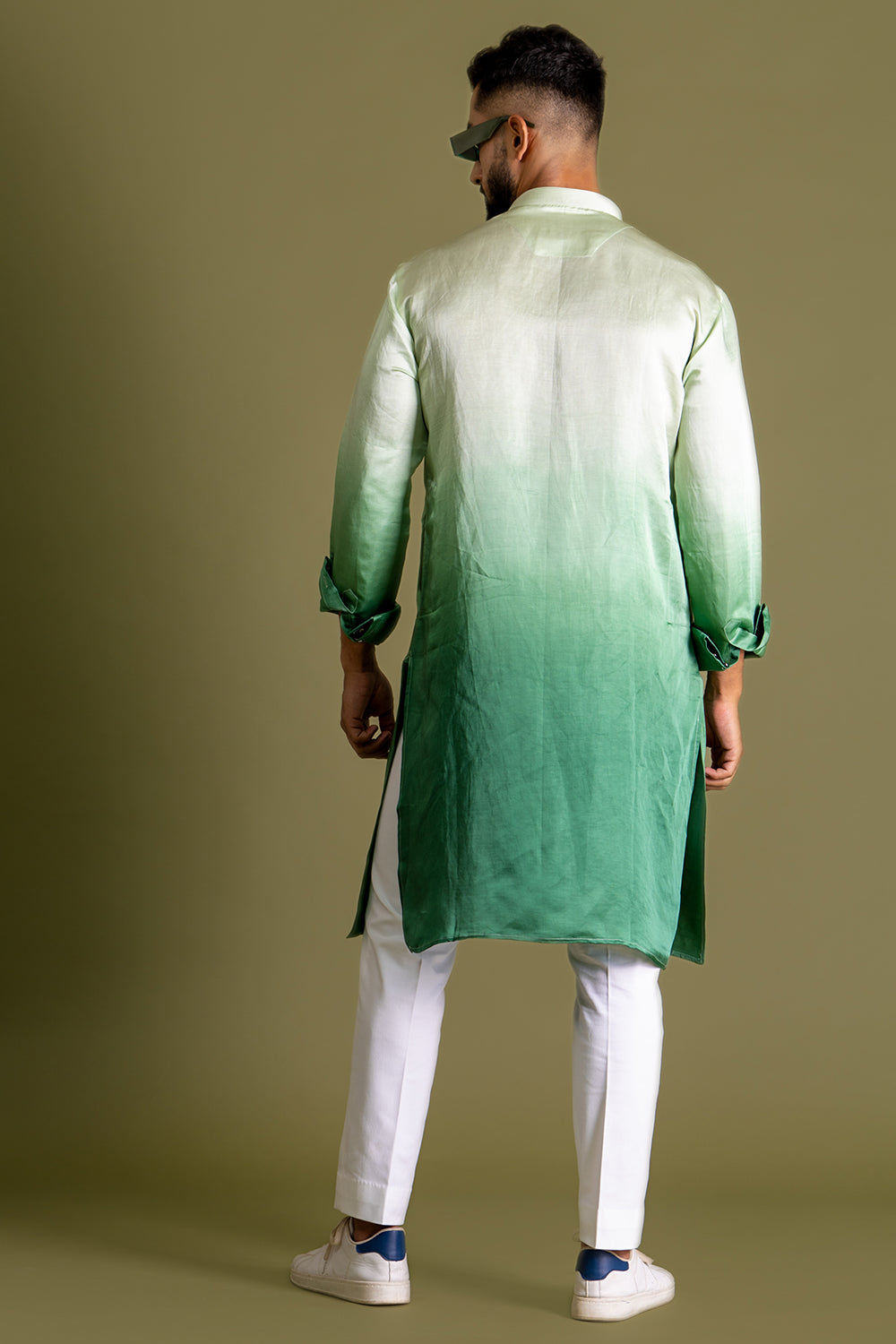 Shades Of Green Ombré Kurta
