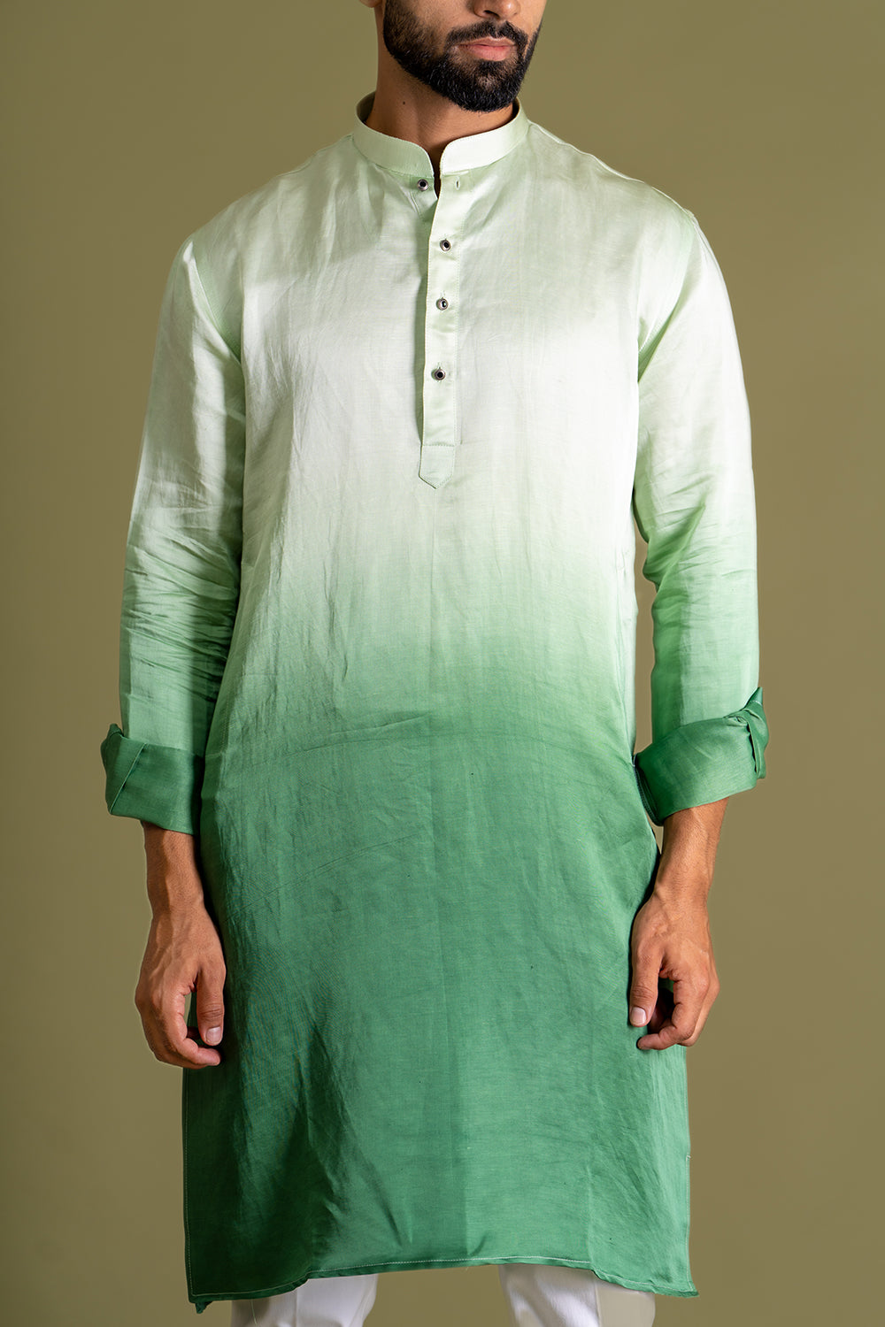Shades Of Green Ombré Kurta