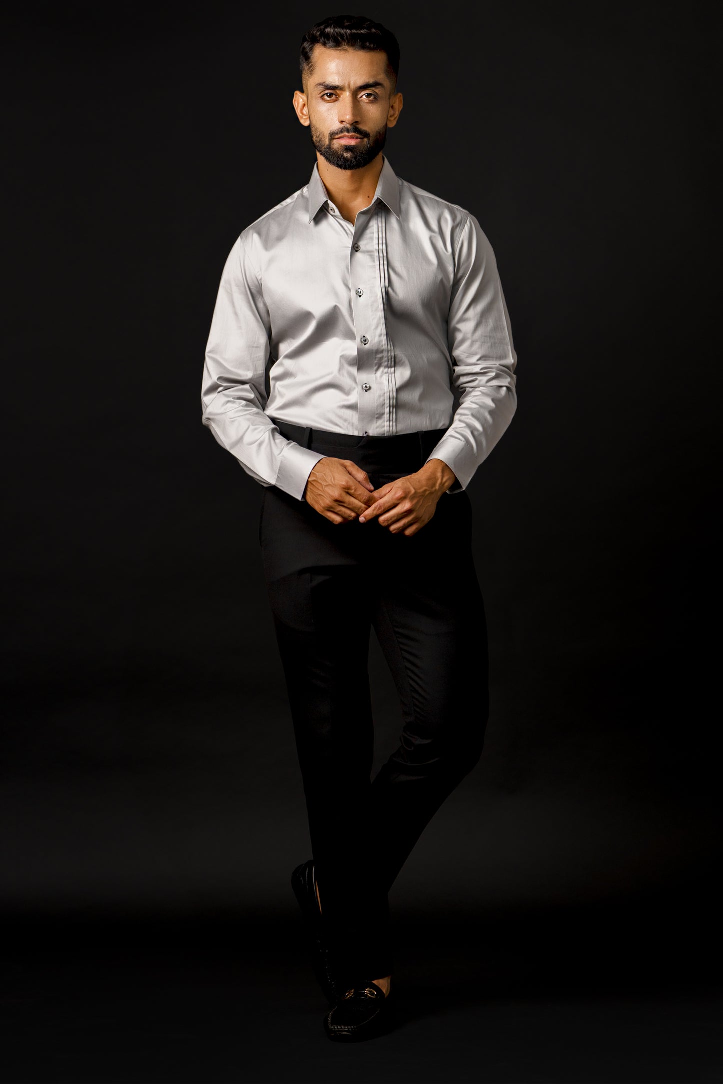 Sheer Pintuck Shirt