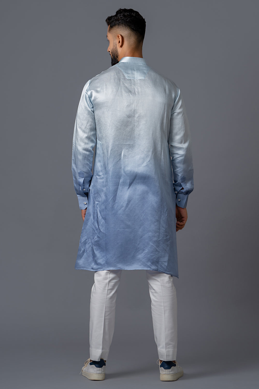 Shades Of Blue Ombré Kurta