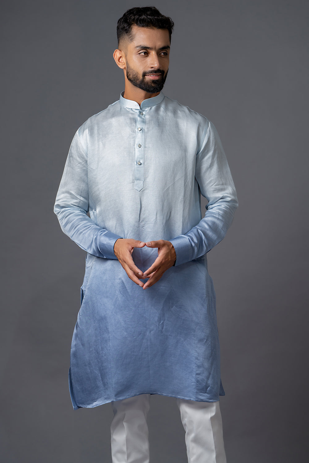 Shades Of Blue Ombré Kurta