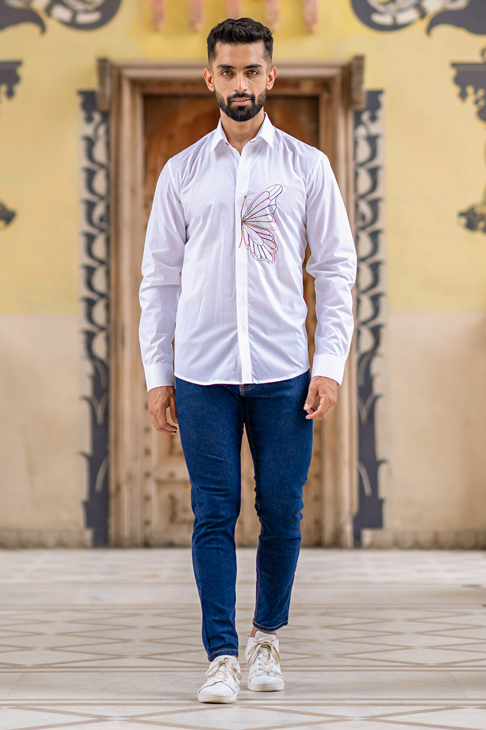 Multi Colour Butterfly Shirt