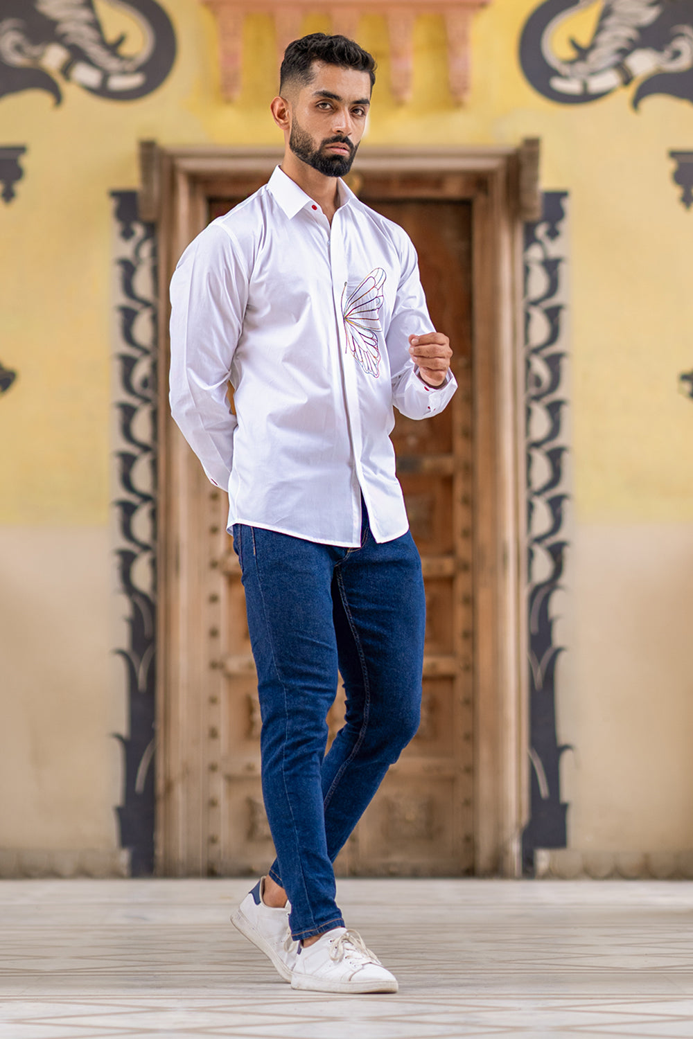 Multi Colour Butterfly Shirt