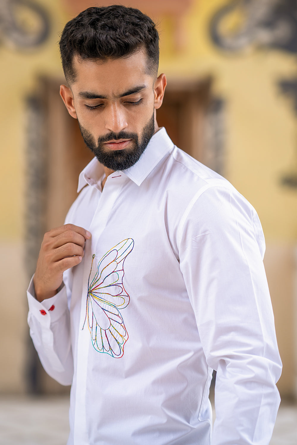Multi Colour Butterfly Shirt