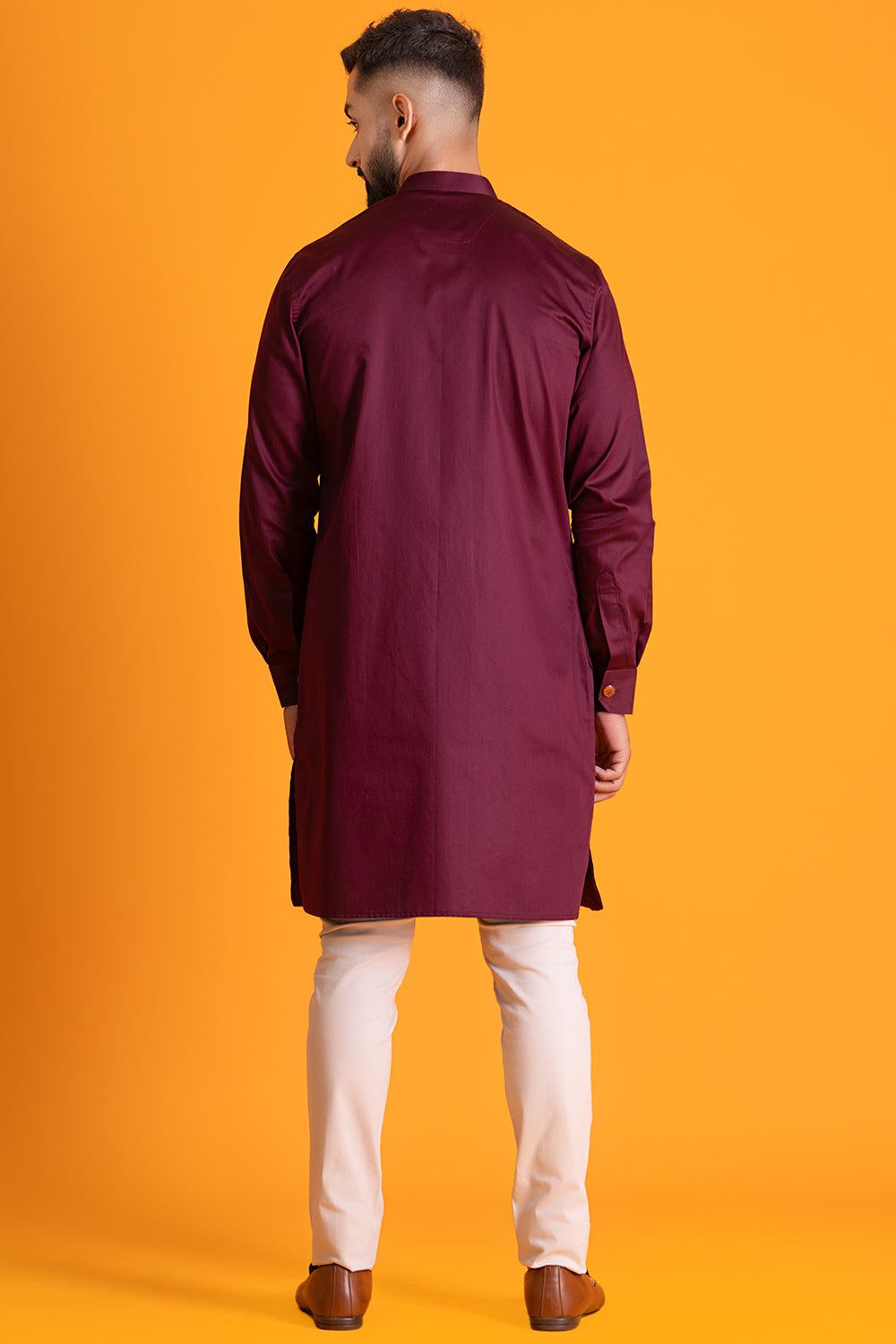 One Flap Tool Dori Detail, Mandarin Collar Kurta