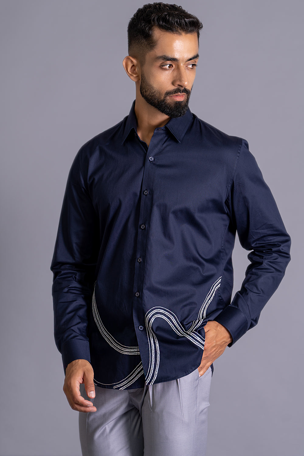 Coil Thread Work Shirt