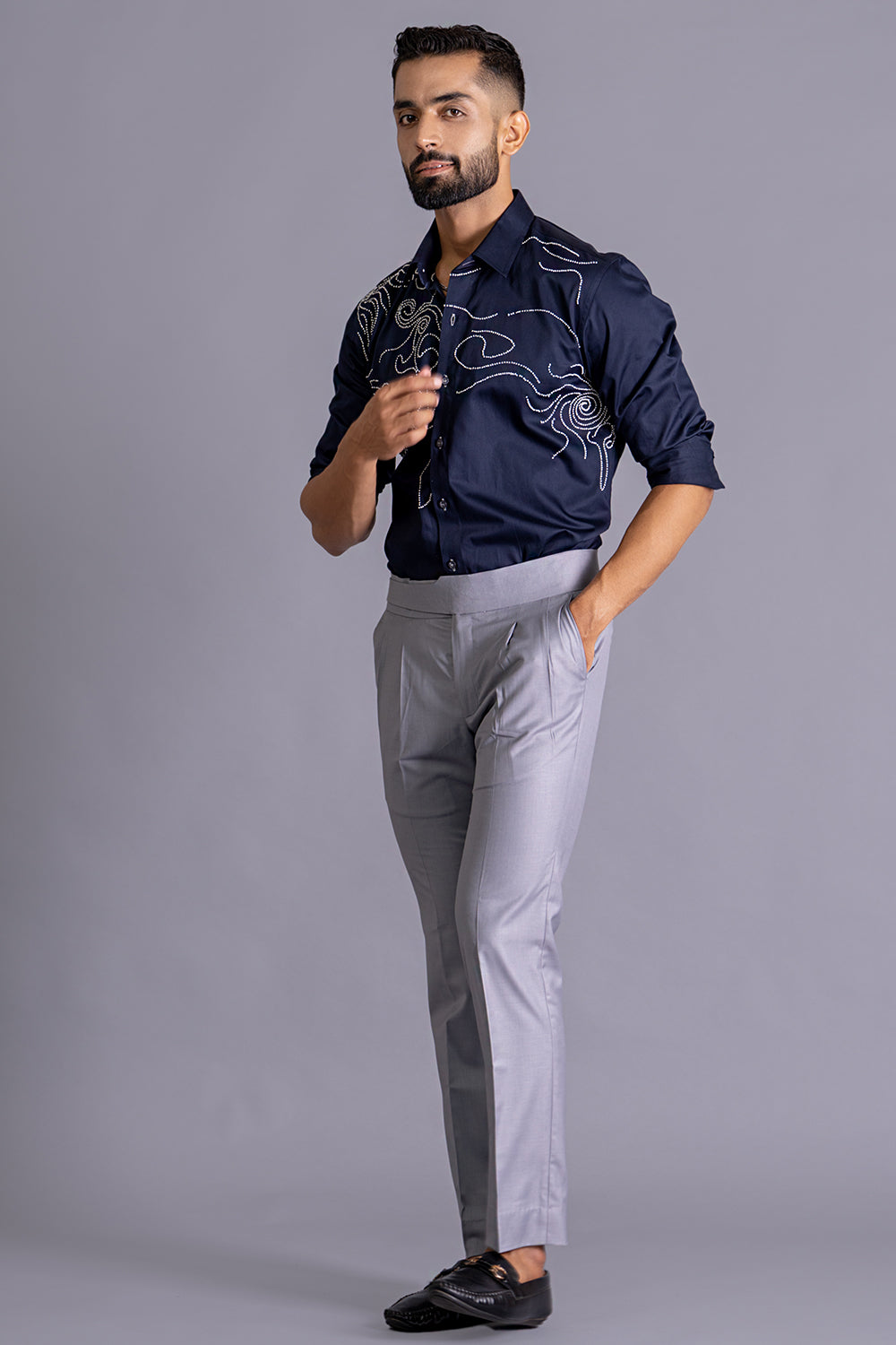 Distorted Knot Work Shirt