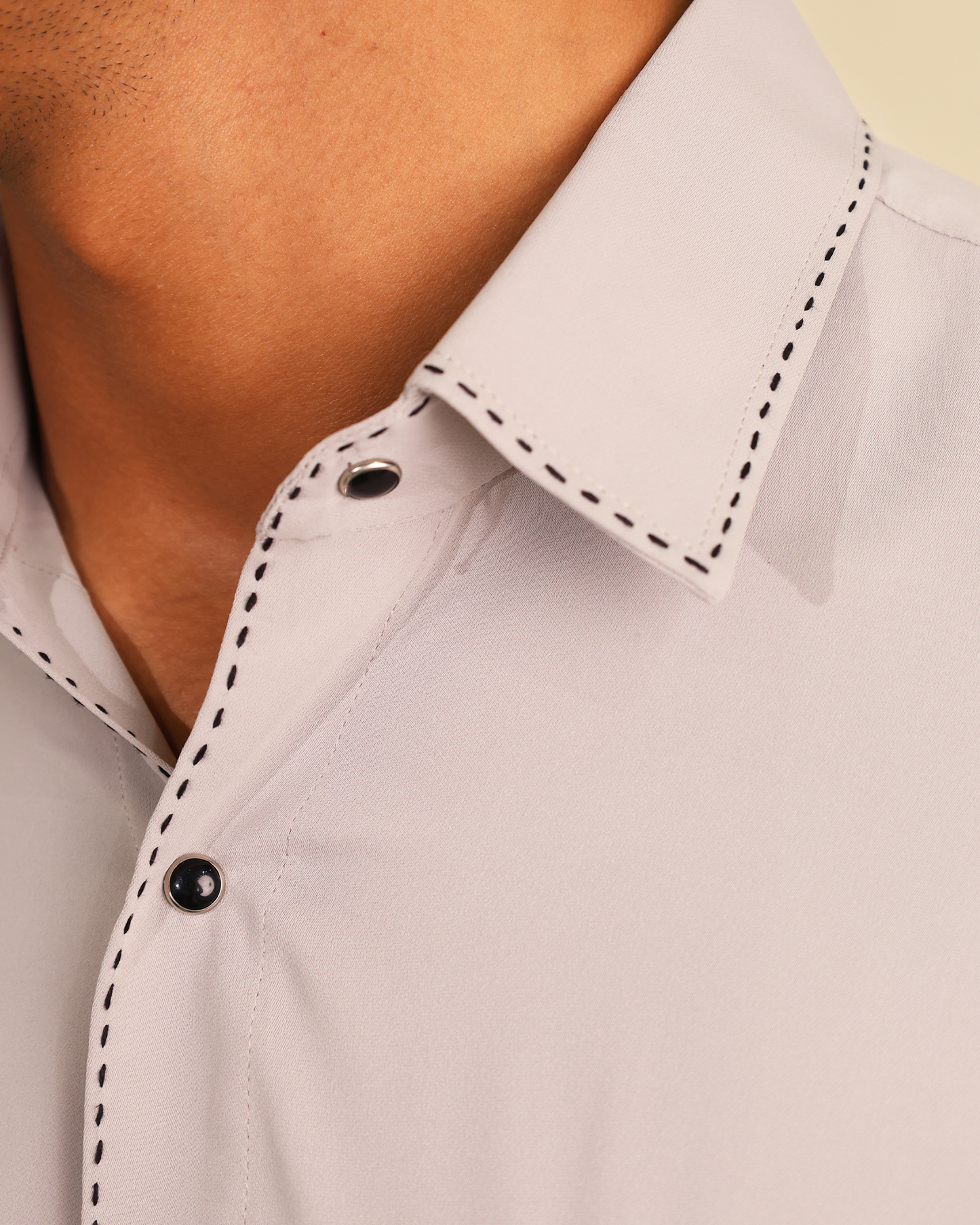 Steel Stitch Dual Pocket Designer Shirt
