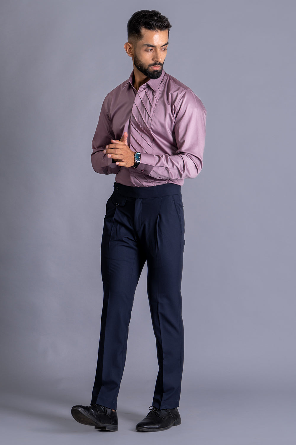 Pintuck Detailing Shirt