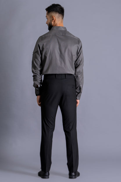 Shirt With Cross Pintuck Detailing