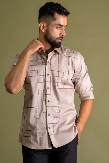 Maze Design Shirt