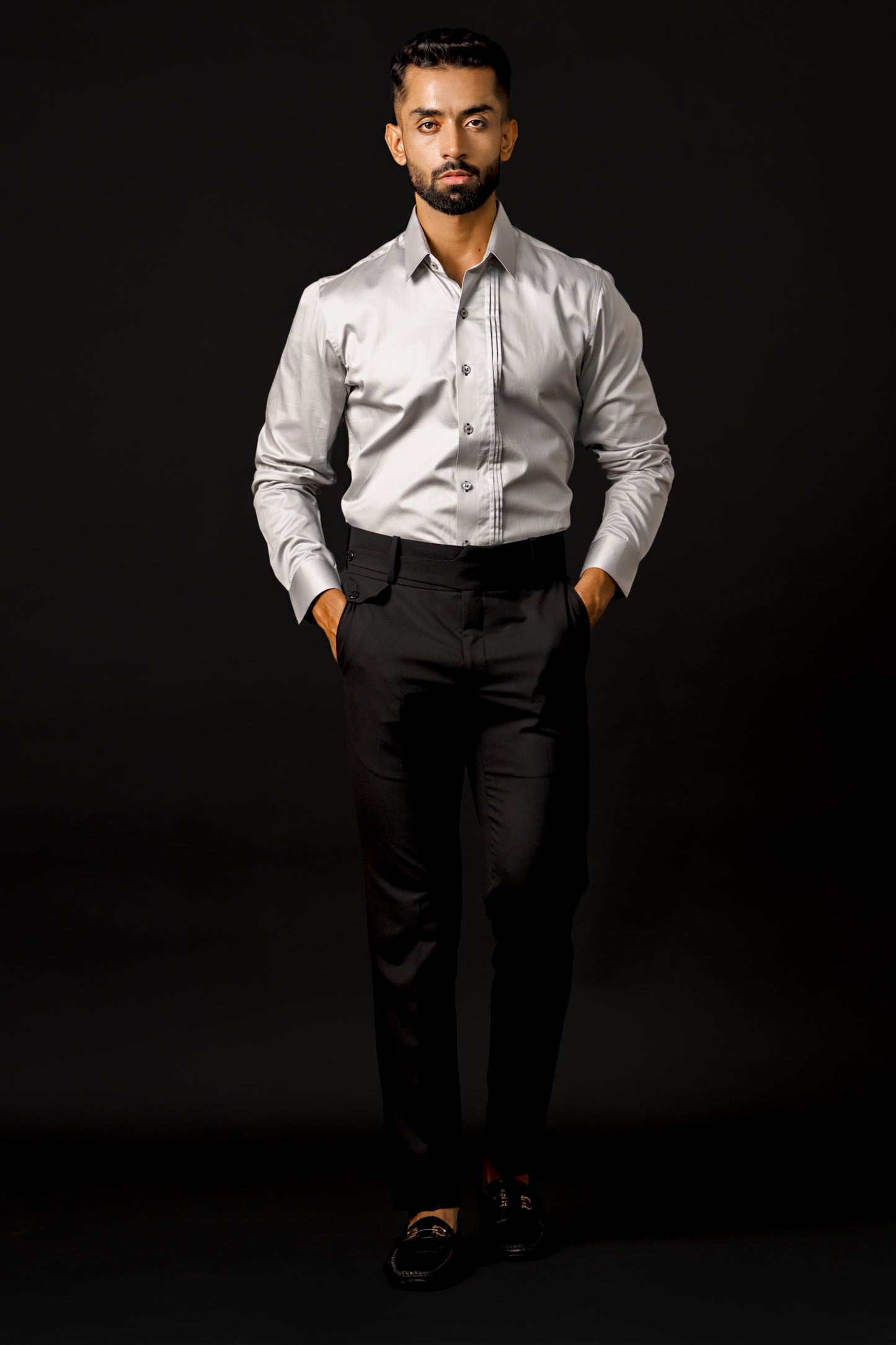 Sheer Pintuck Shirt