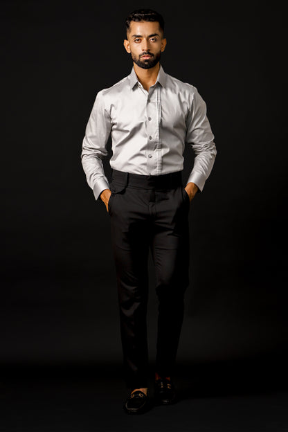 Sheer Pintuck Shirt