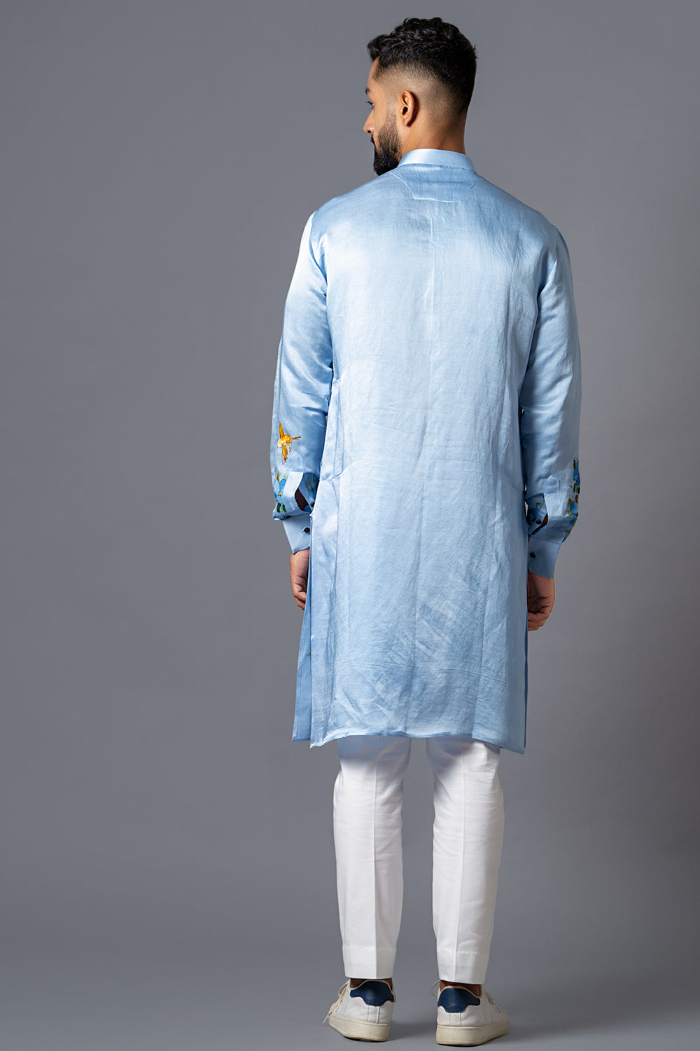 Floral Hand Painted Kurta
