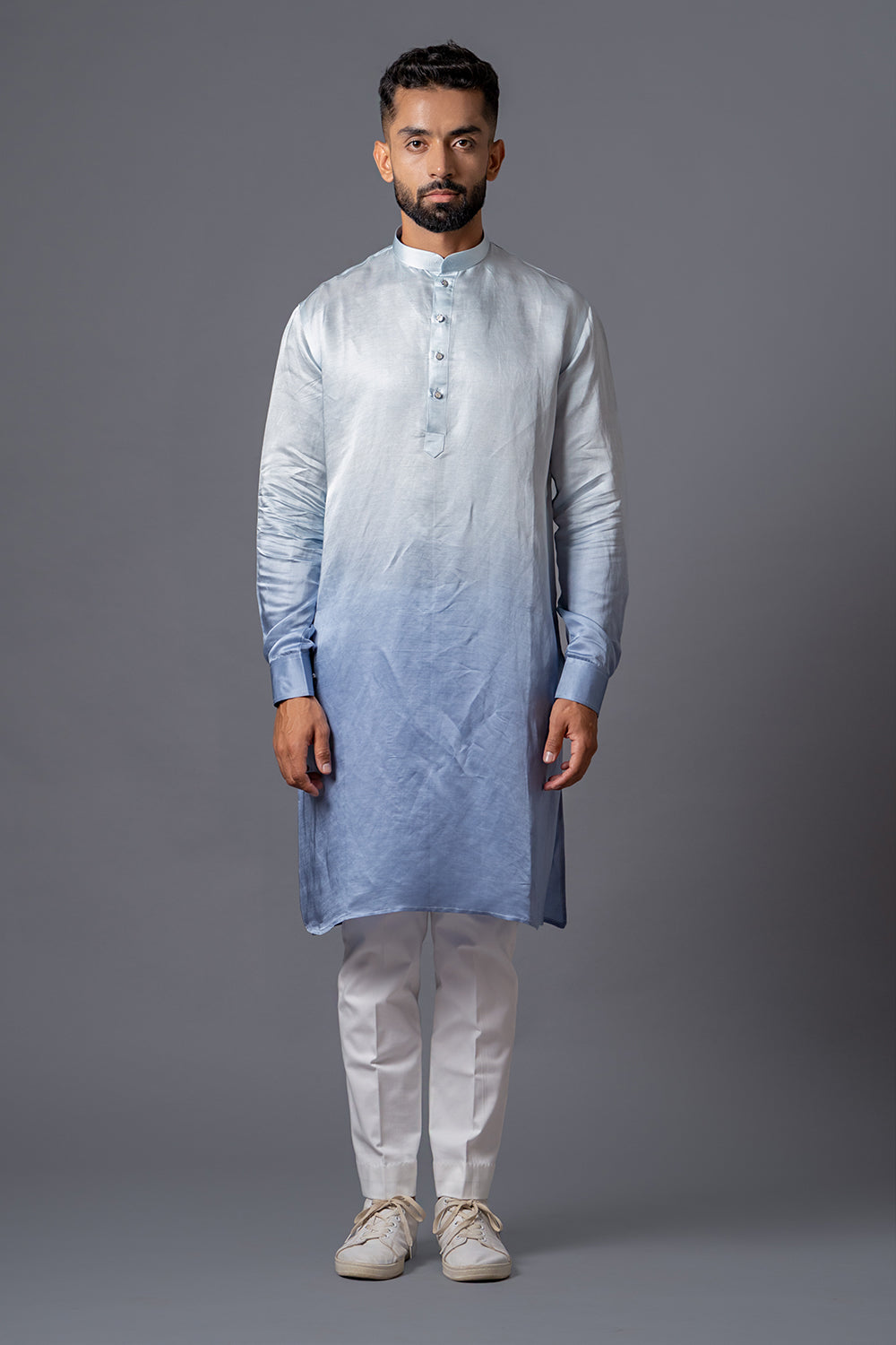 Shades Of Blue Ombré Kurta