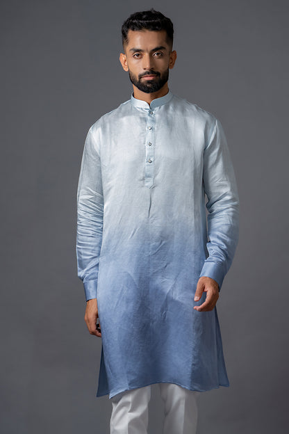 Shades Of Blue Ombré Kurta