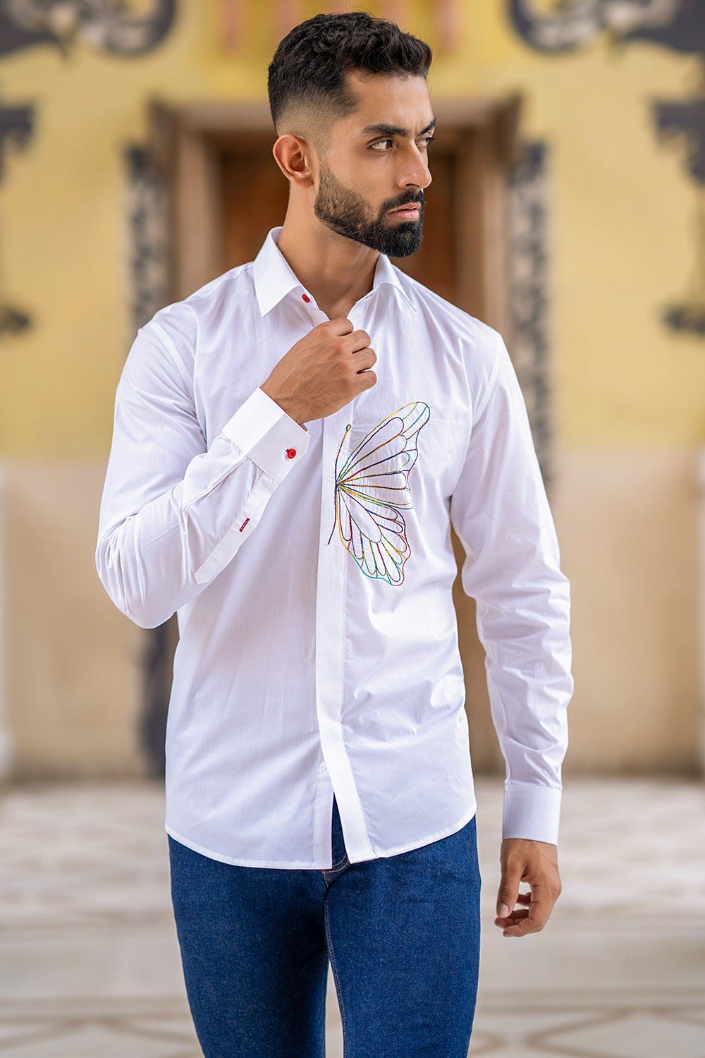 Multi Colour Butterfly Shirt