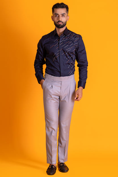 Goblin Multicolour Thread Lines Shirt