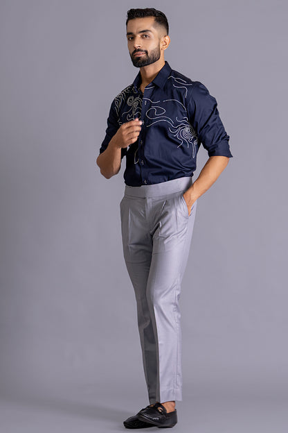 Distorted Knot Work Shirt