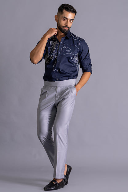 Distorted Knot Work Shirt